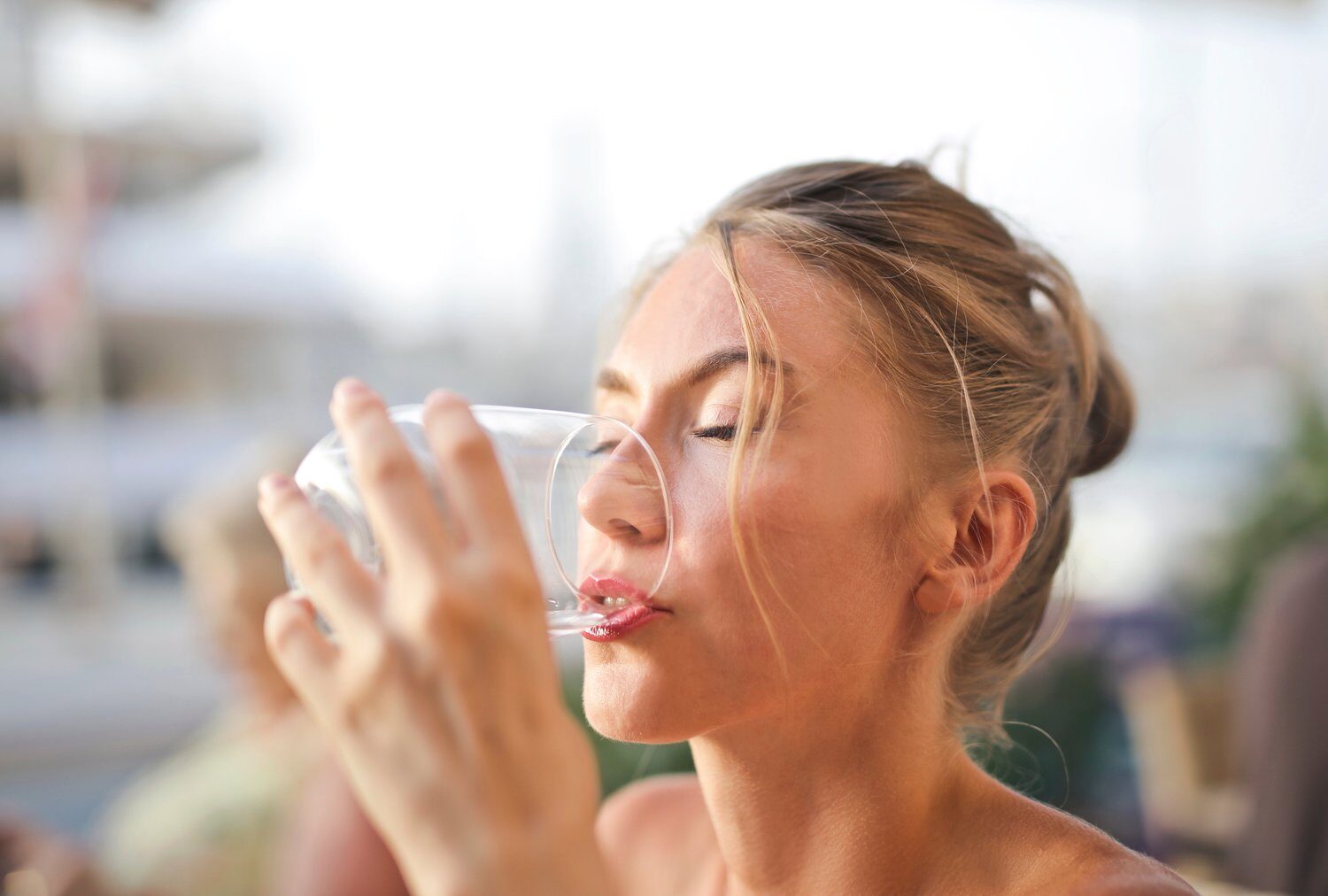 Water helps keep you fuller for longer.