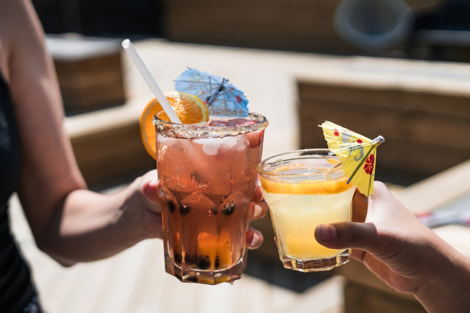 Limit alcohol for a healthy diet.