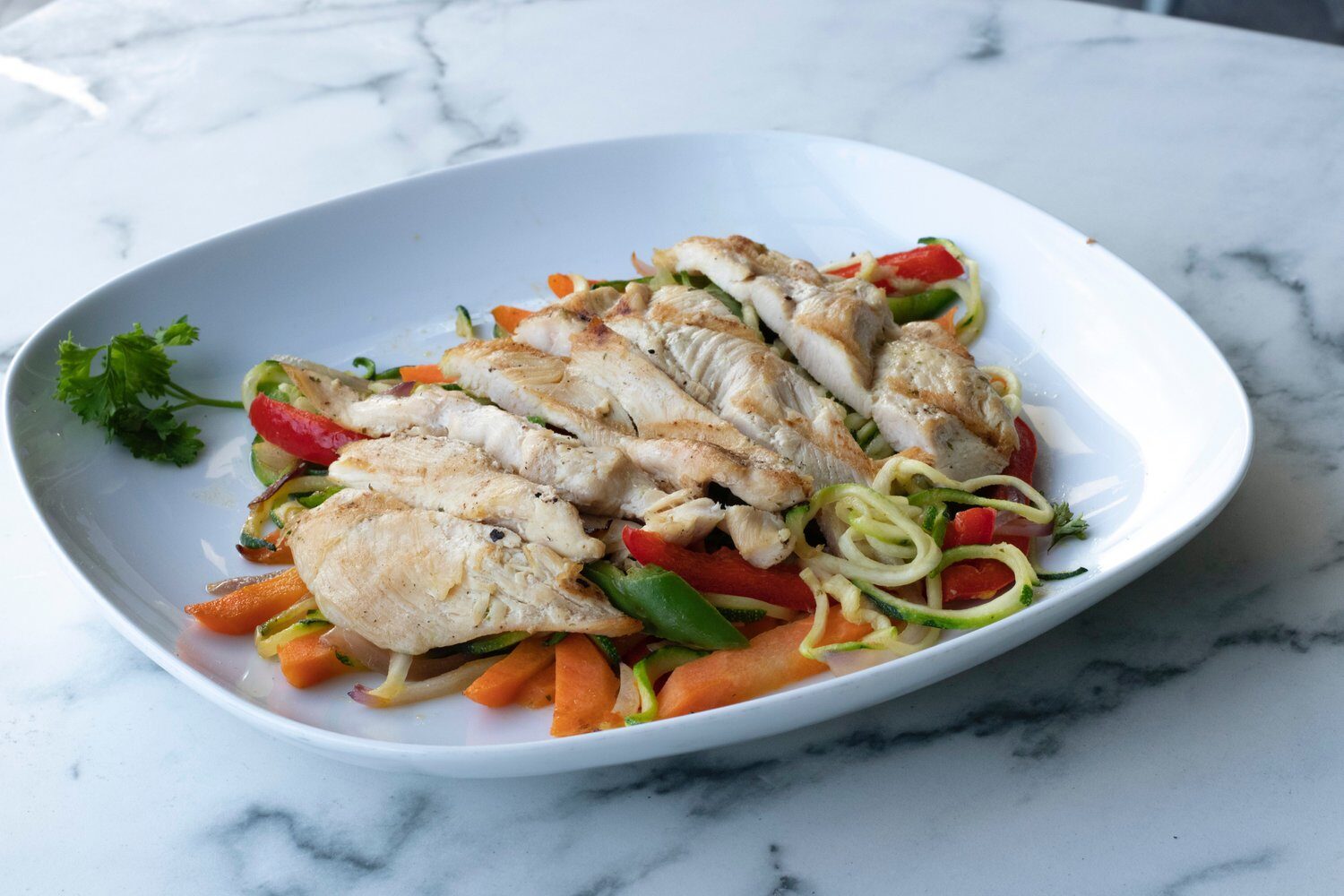 Eat lean proteins and veggies on the intermittent diet for best results.