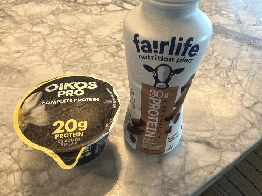 Protein Berry Yogurt — high protein snack