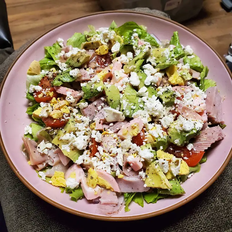 Healthy Avocado Ham Salad Recipe