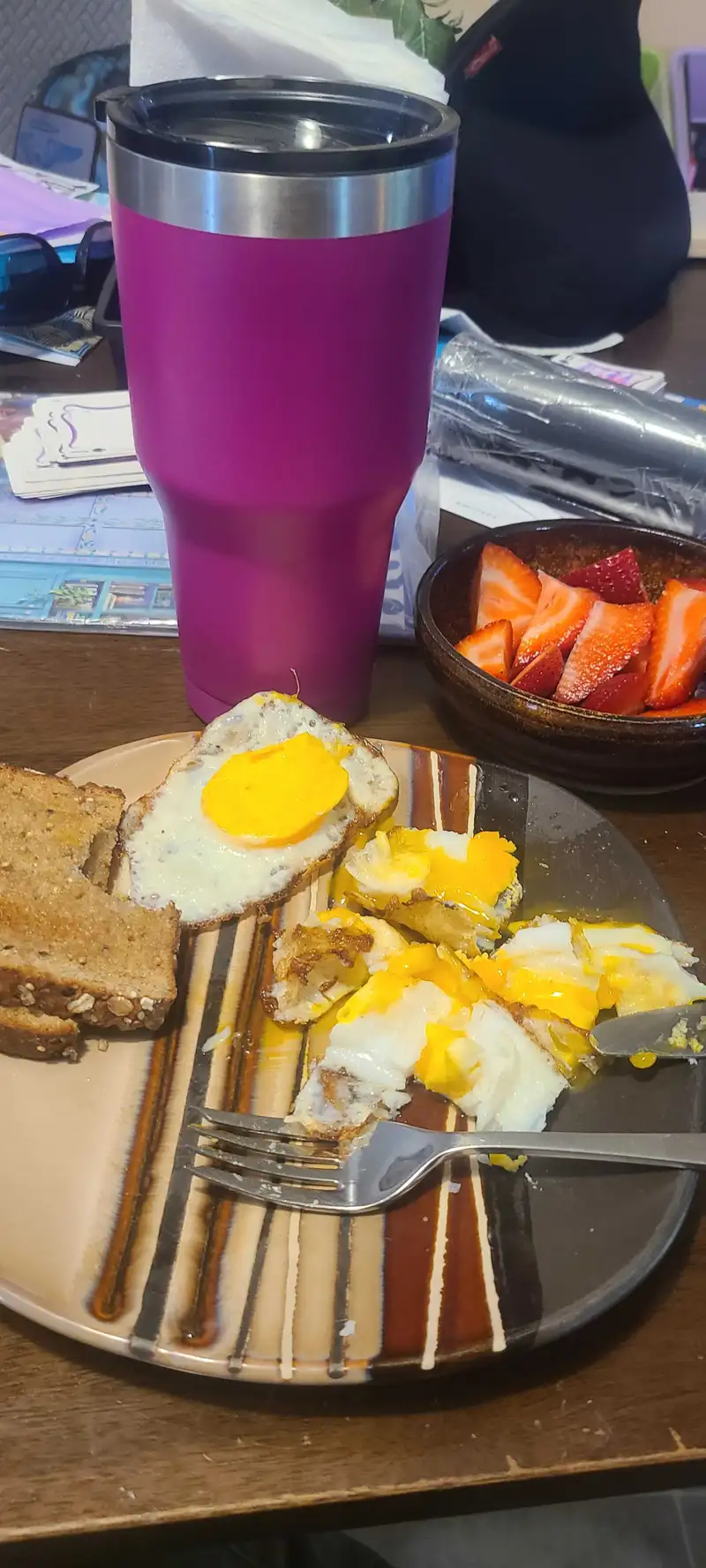 Healthy Avocado Toast with Duck and Guineafowl Eggs Recipe