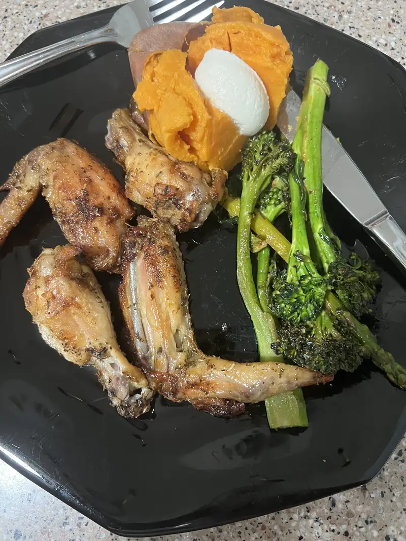 Healthy Baked Chicken Wings Recipe