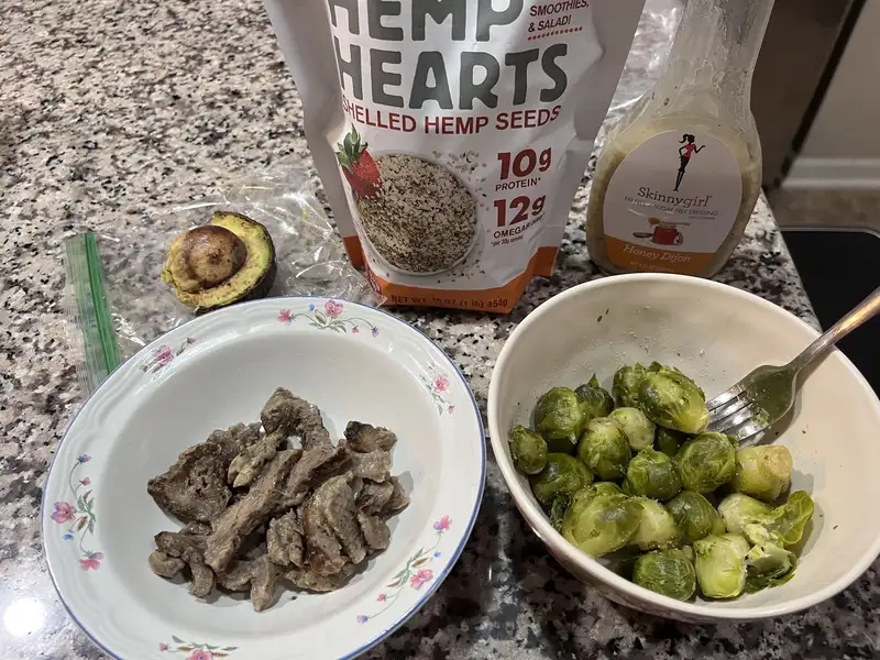Healthy Beef and Brussels Sprouts Bowl Recipe