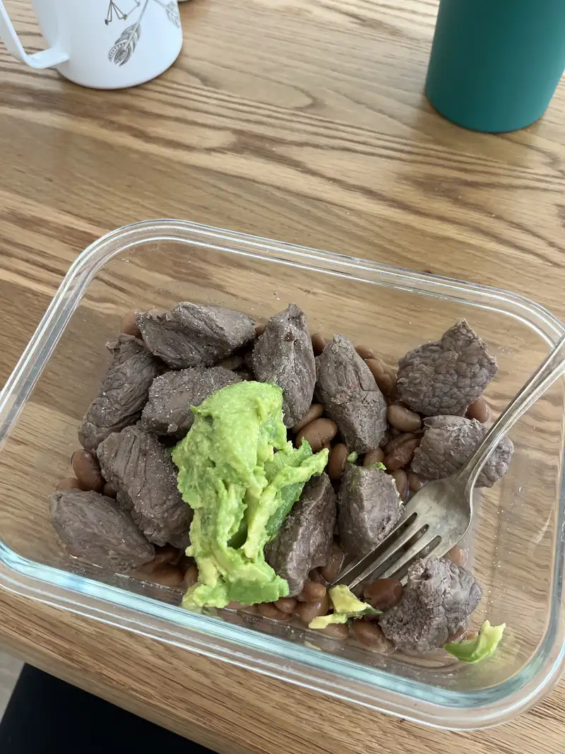 Healthy Beef Tips and Beans Recipe