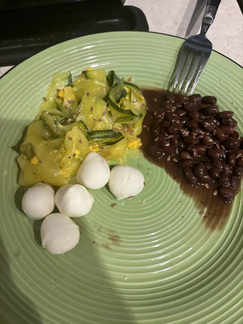Healthy Black Bean Zucchini Salad Recipe