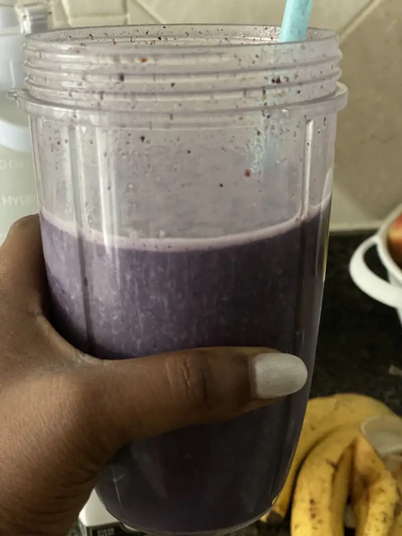 Healthy Blueberry Banana Smoothie Recipe