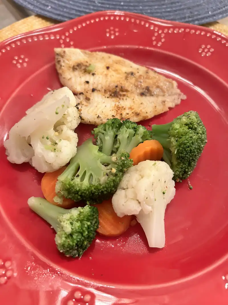 Healthy Broccoli and Flounder Recipe