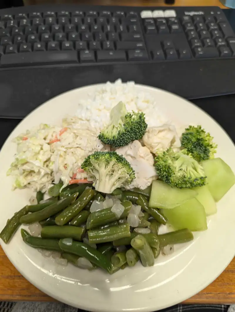 Healthy Broccoli Cauliflower Salad Recipe