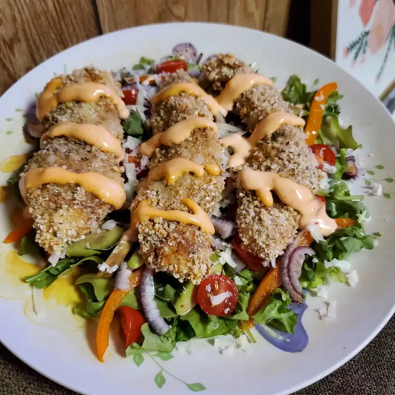Healthy Buffalo Chicken Salad Recipe