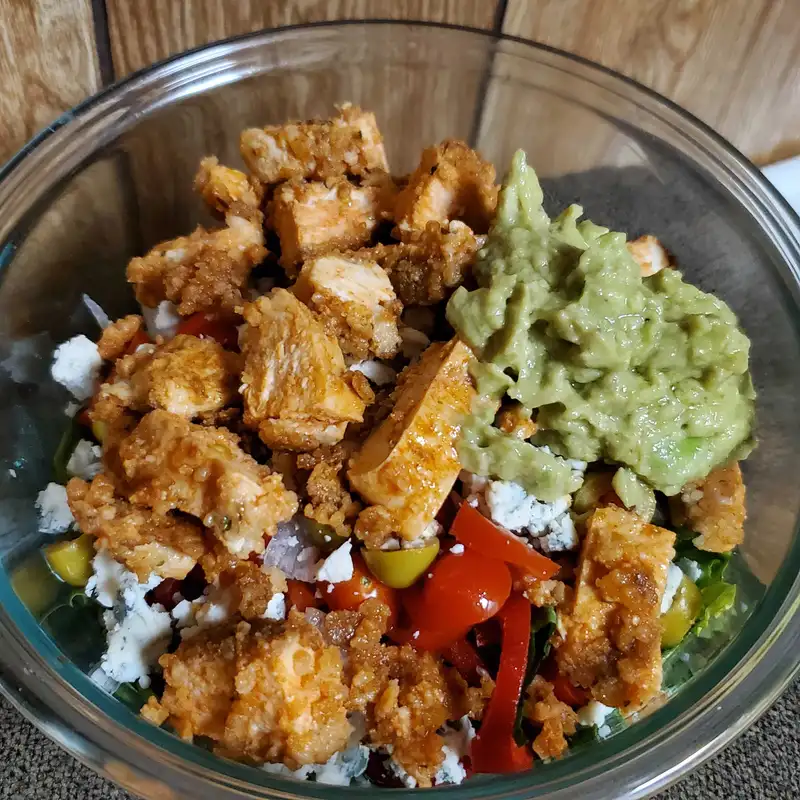 Healthy Buffalo Chicken Salad Recipe