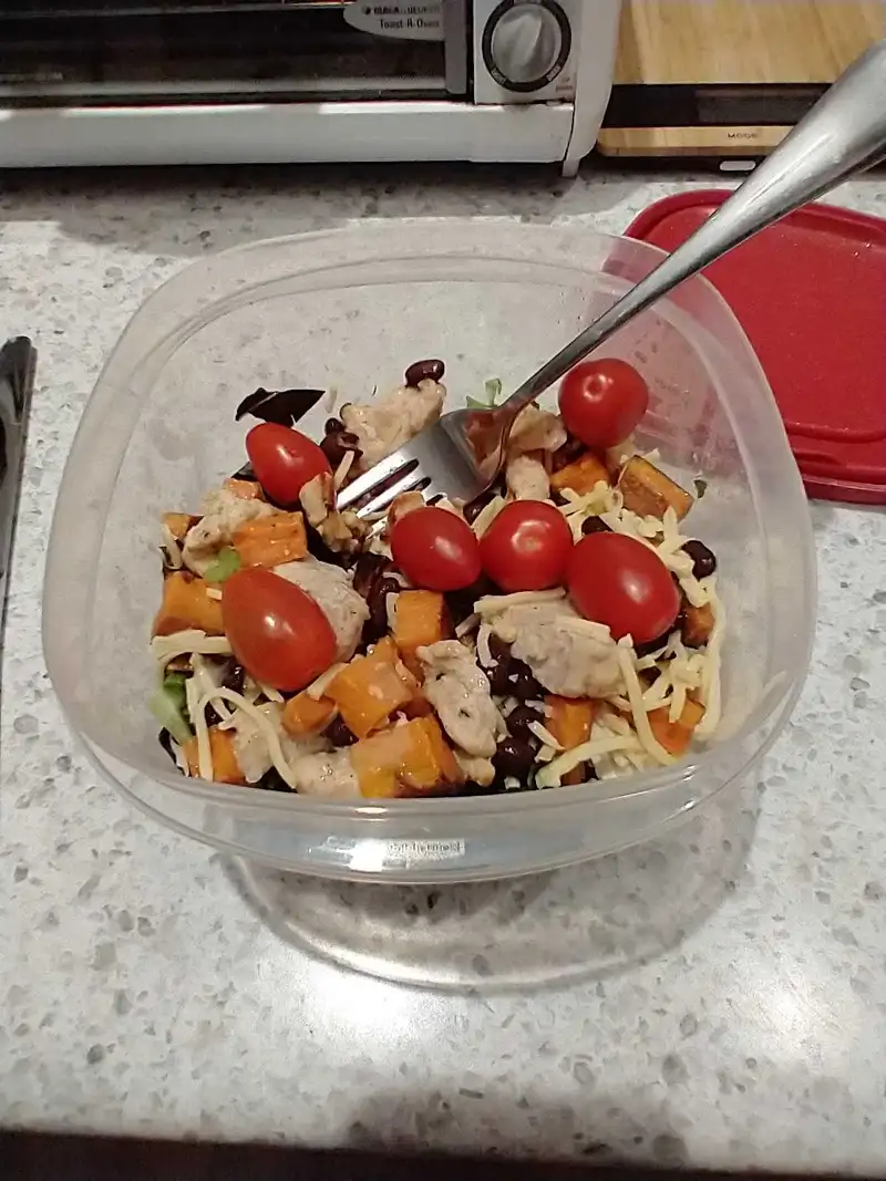 Healthy Chicken and Sweet Potato Salad Recipe