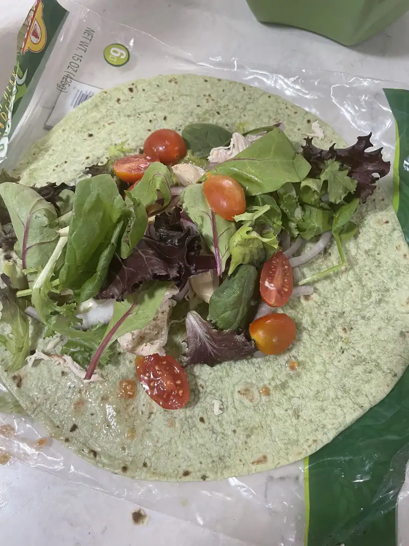 Healthy Chicken Avocado Wrap Recipe