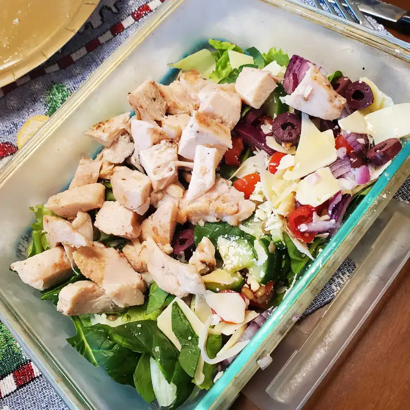 Healthy Chicken Caesar Salad Recipe
