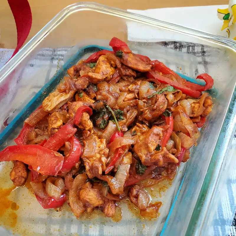 Healthy Chicken Fajita Recipe