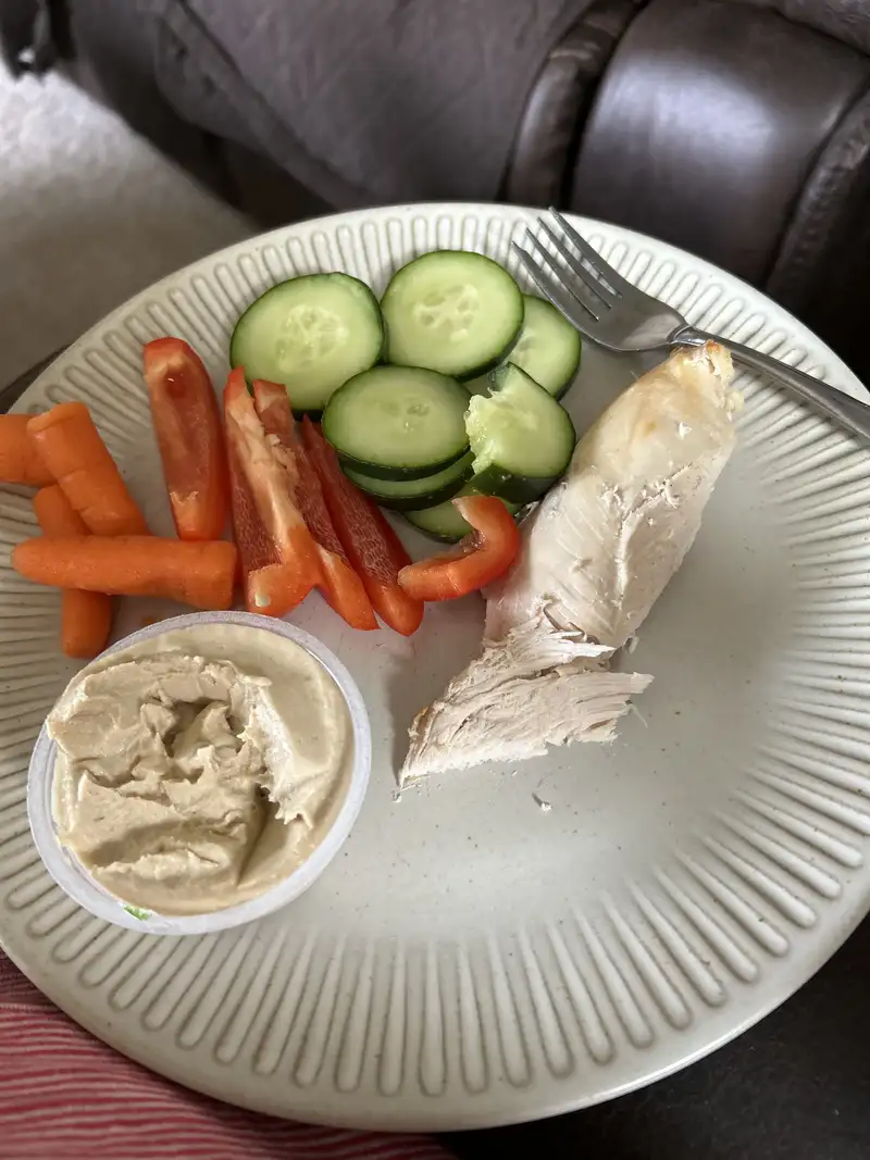Healthy Chicken Hummus Recipe