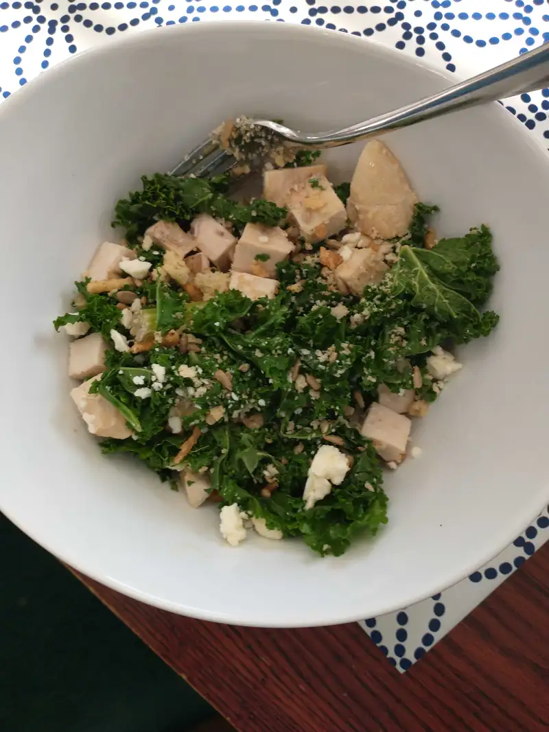 Healthy Chicken Kale Salad Recipe