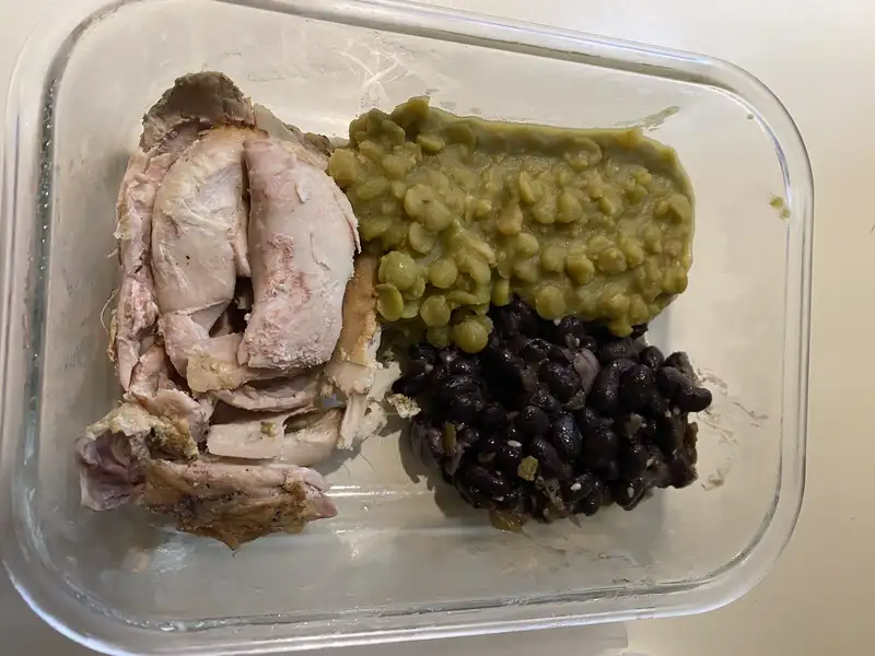 Healthy Chicken Lentil Bowl Recipe