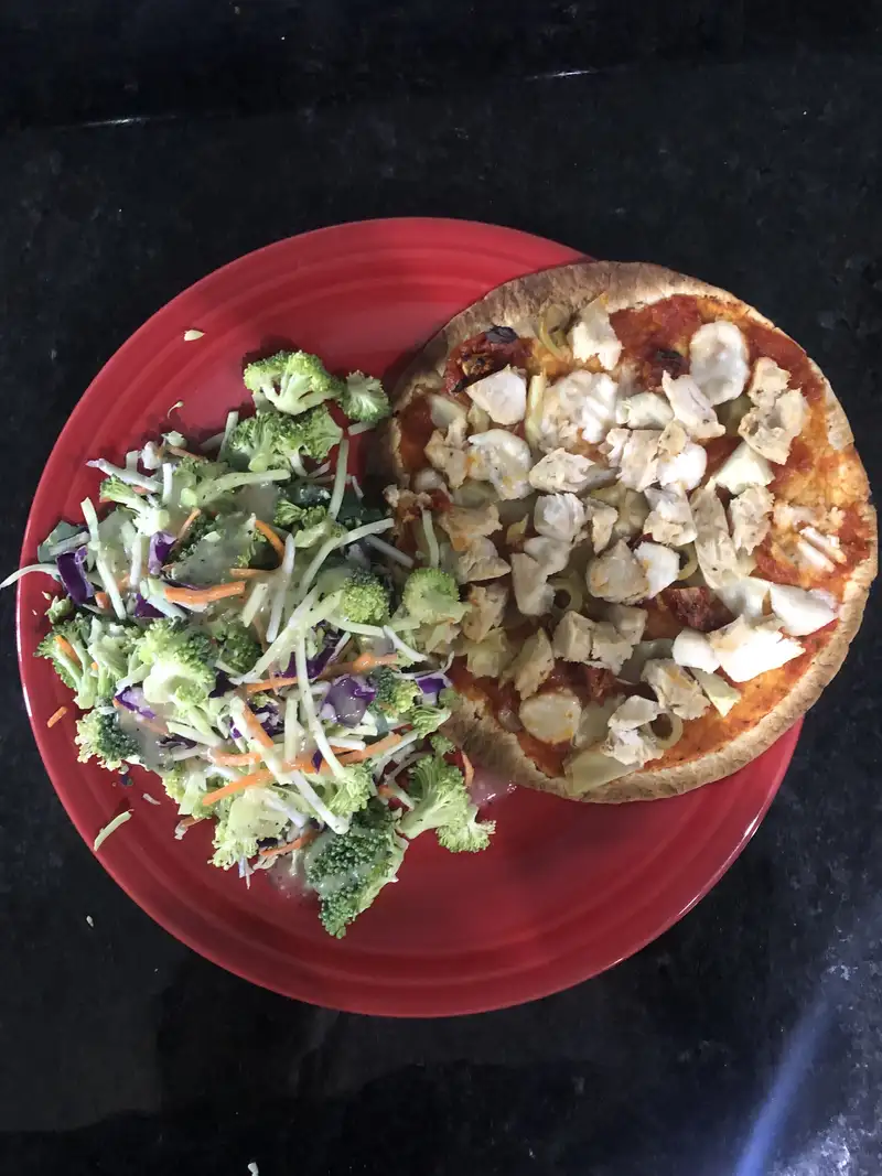 Healthy Chicken Pizza Recipe