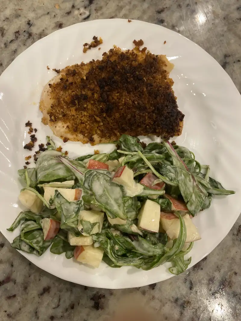 Healthy Chicken Salad Recipe with Apples