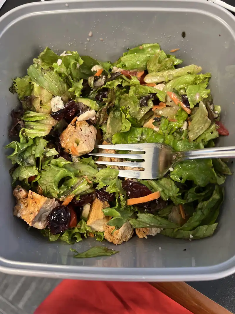 Healthy Chicken Salad Recipe with Cranberries