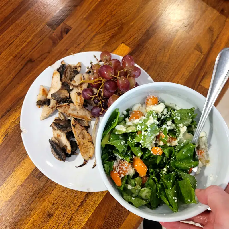 Healthy Chicken Salad Recipe with Grapes
