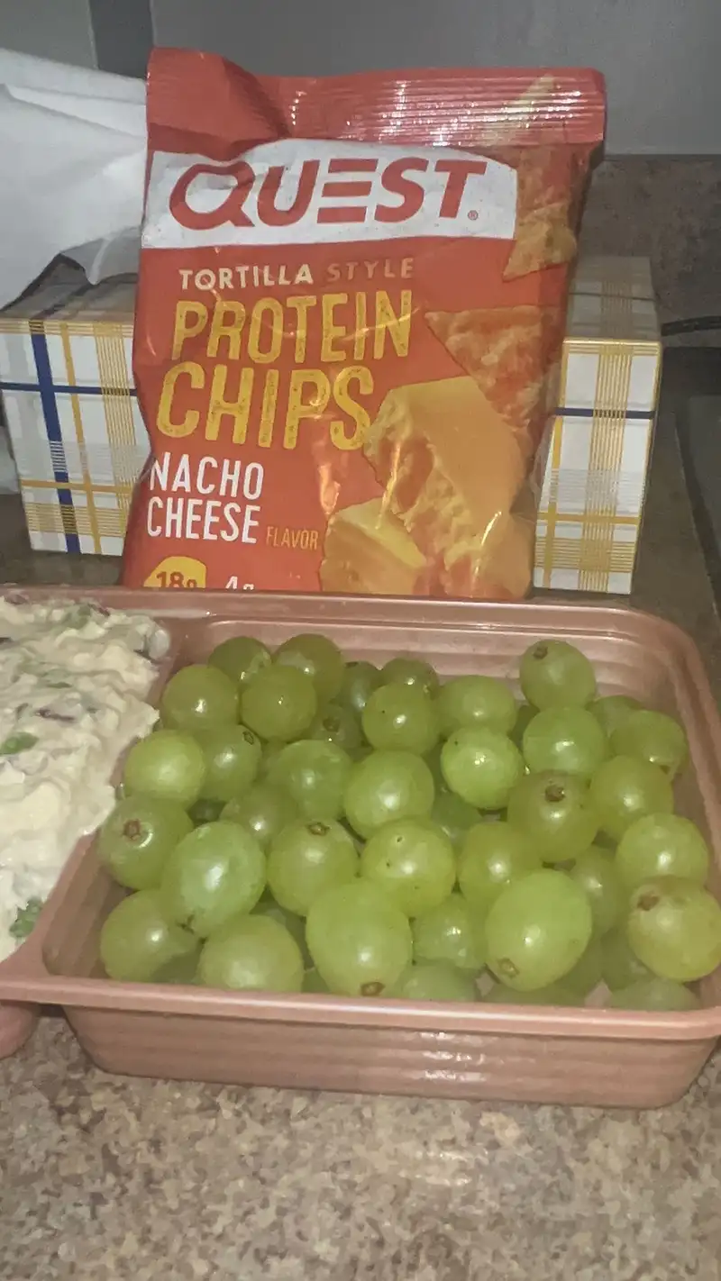 Healthy Chicken Salad Recipe with Grapes