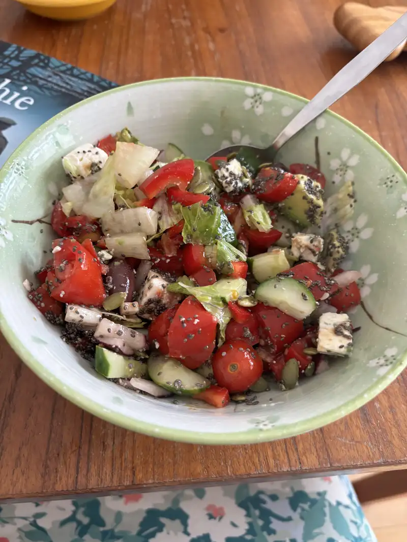 Healthy Colorful Veggie Salad Recipe