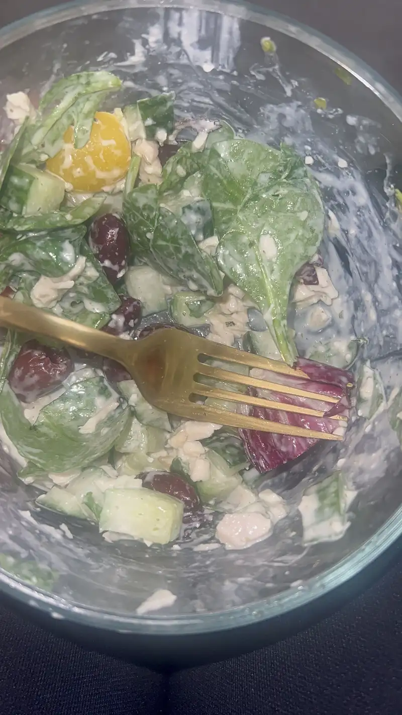 Healthy Greek Chicken Salad Recipe