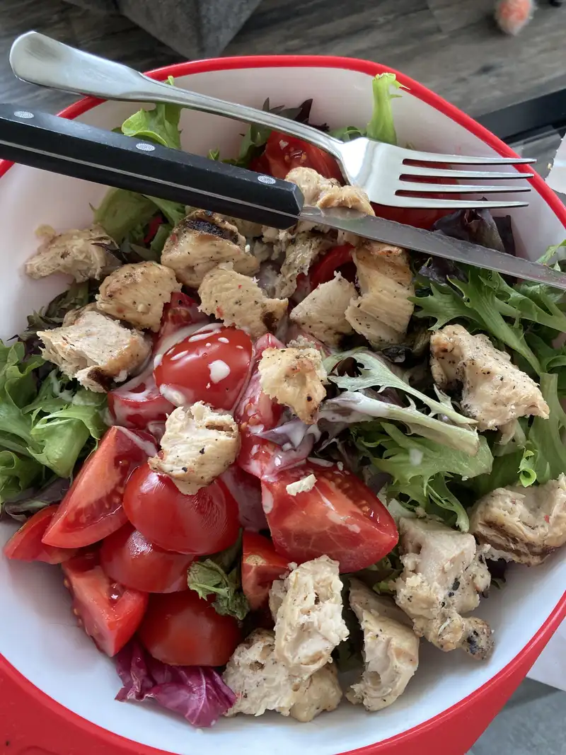 Healthy Grilled Chicken Salad Recipe