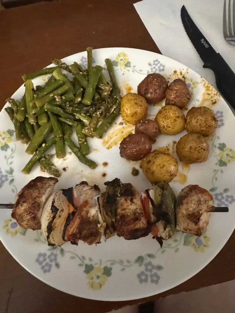 Healthy Grilled Chicken Skewers Recipe