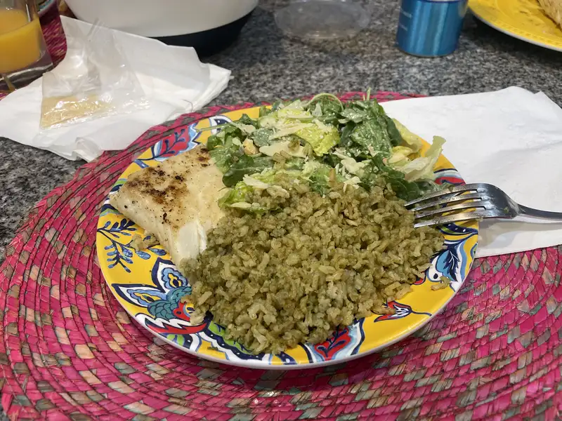 Healthy Grilled Salmon and Rice Recipe