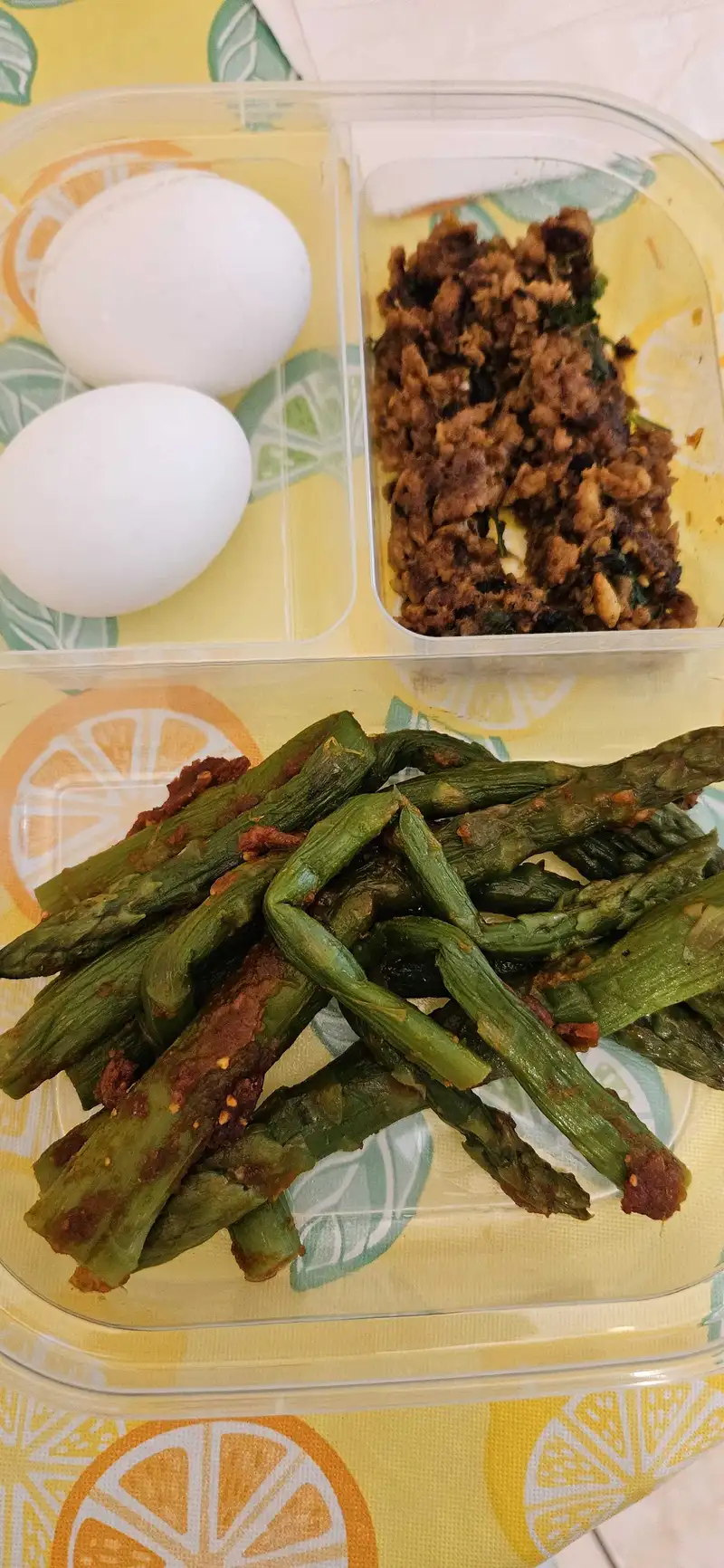 Healthy Ground Beef and Asparagus Recipe