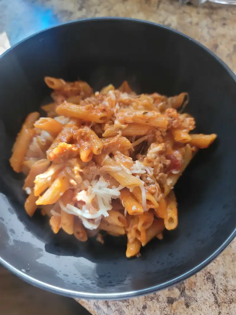 Healthy Ground Turkey Pasta Recipe
