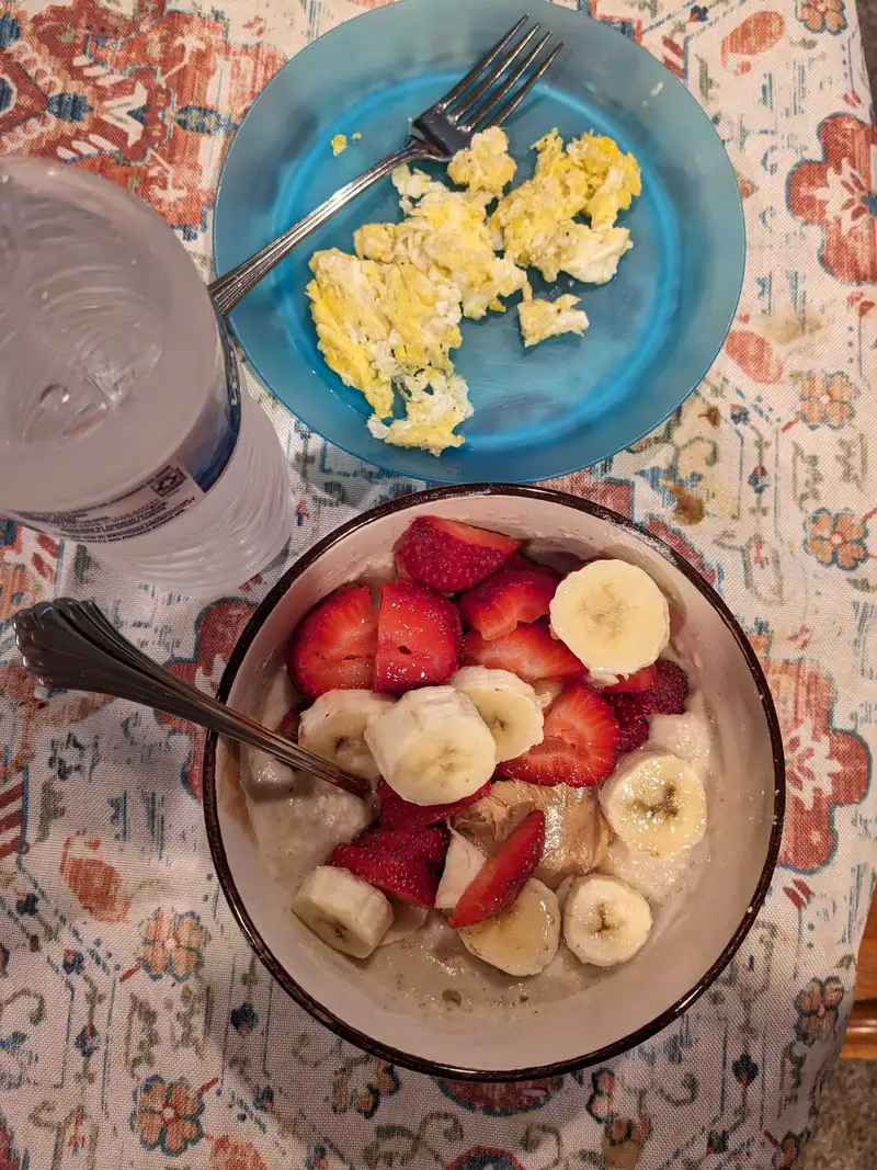 Healthy High Protein Oats Recipe – 400 kcal, 25g protein | Fitmate Coach Recipes