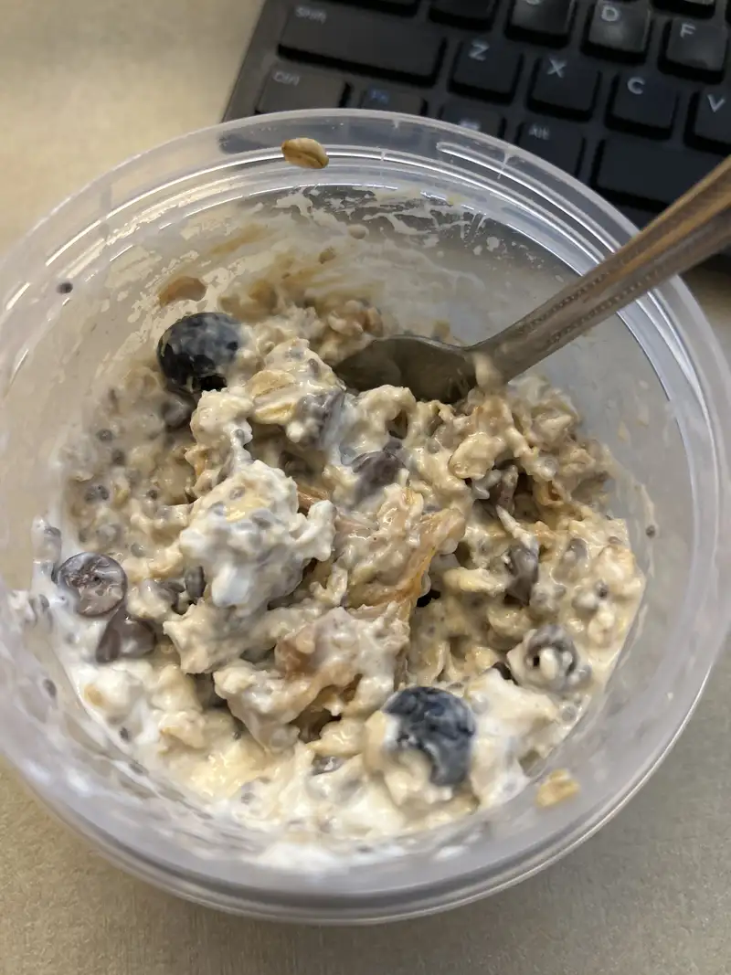 Healthy High Protein Overnight Oats Recipe