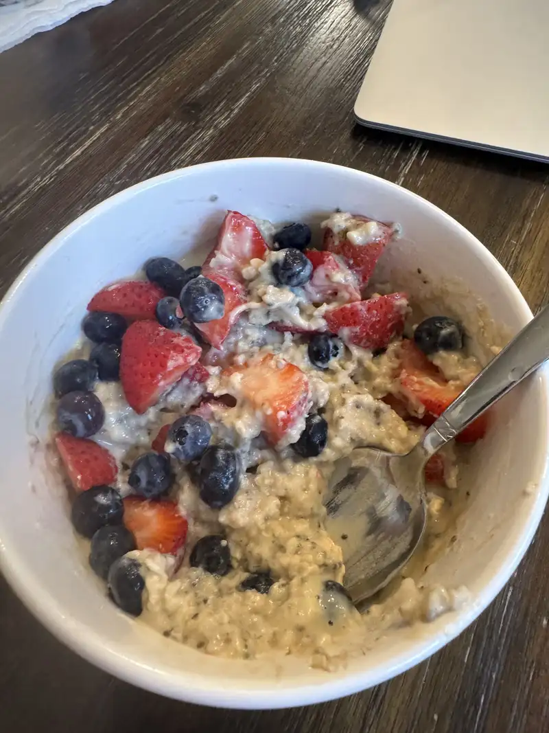 Healthy High Protein Overnight Oats Recipe