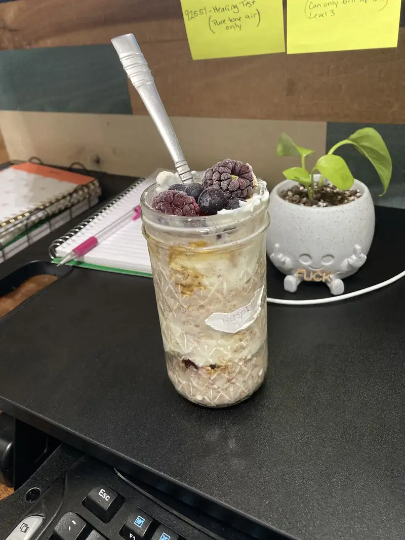 Healthy High Protein Overnight Oats Recipe