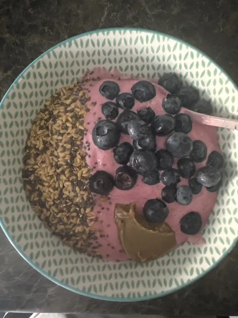 Healthy High Protein Smoothie Bowl Recipe