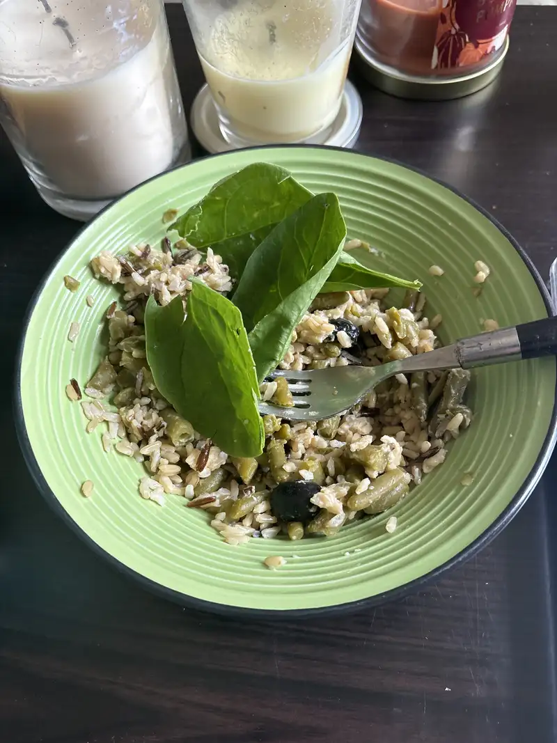 Healthy Hummus Rice Bowl Recipe