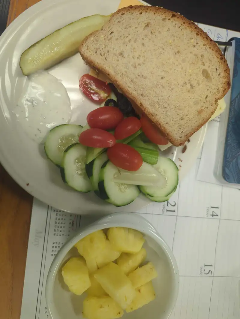 Healthy Hummus Sandwich Recipe