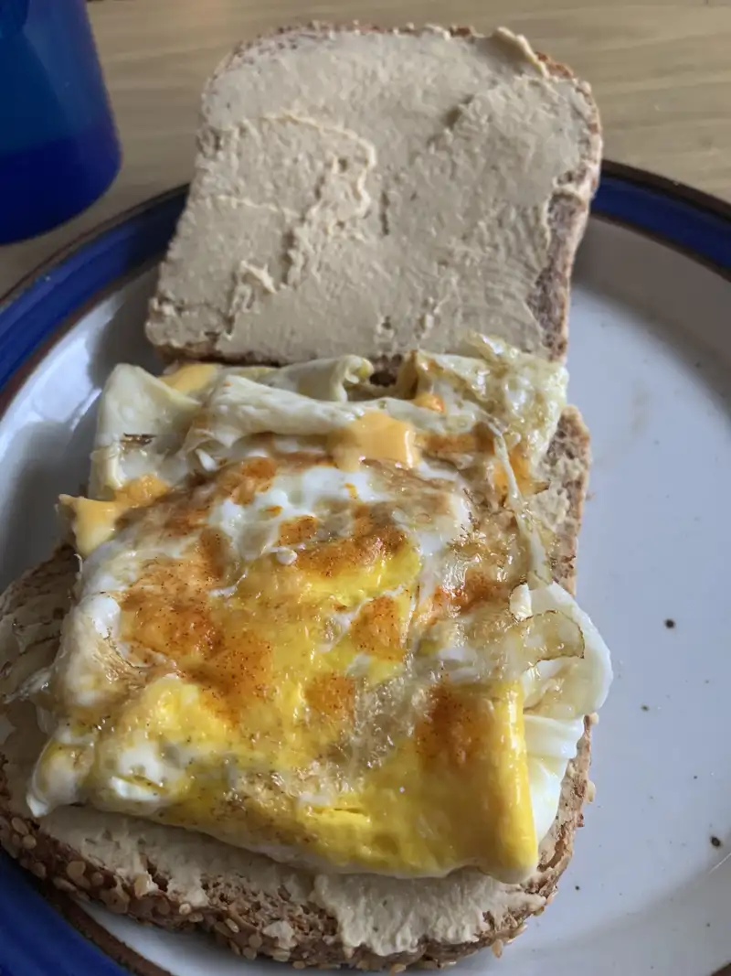 Healthy Hummus Toast Recipe