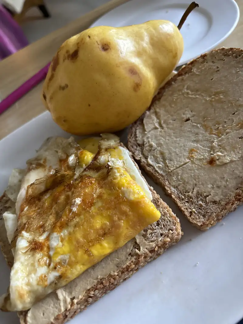 Healthy Hummus Toast Recipe