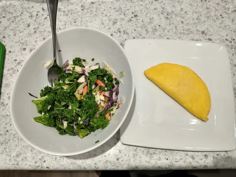 Healthy Kale and Cabbage Salad Recipe