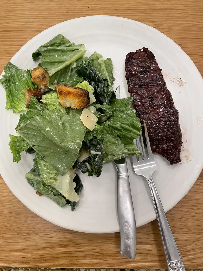 Healthy Kale Caesar Salad Recipe