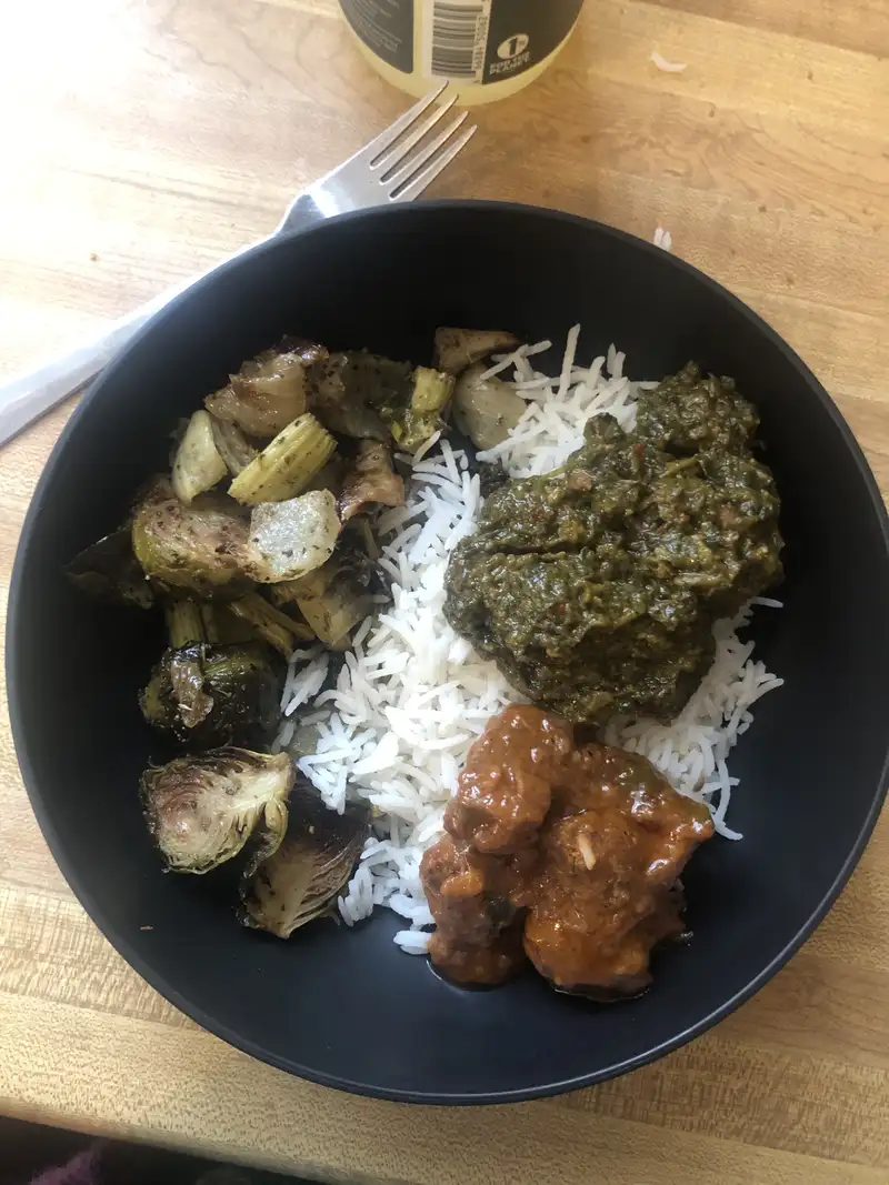 Healthy Lamb Saag Curry Recipe