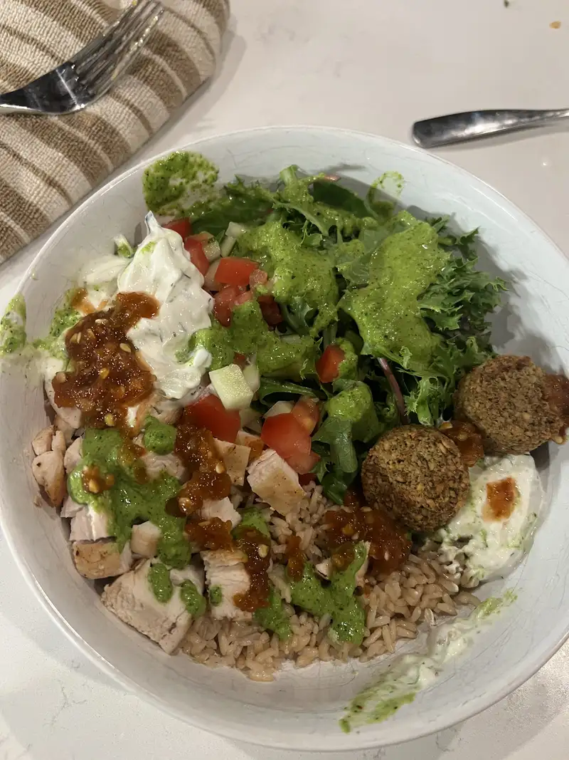 Healthy Mediterranean Chicken Bowl Recipe