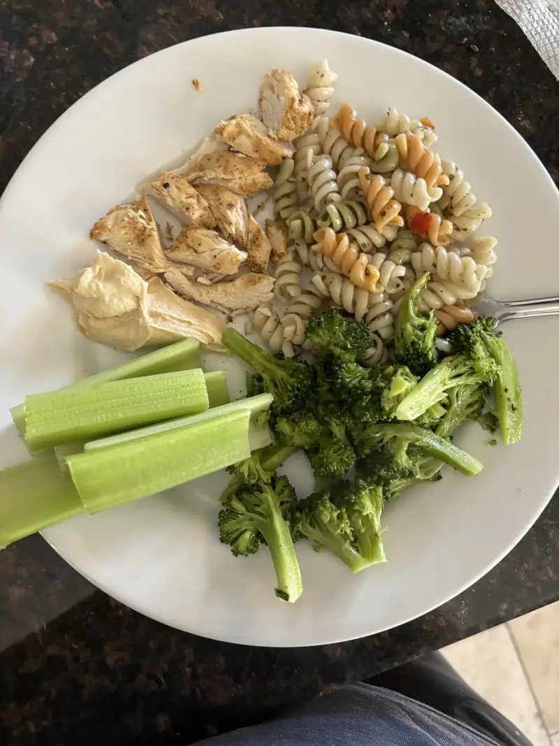 Healthy Pasta Salad with Grilled Chicken Recipe