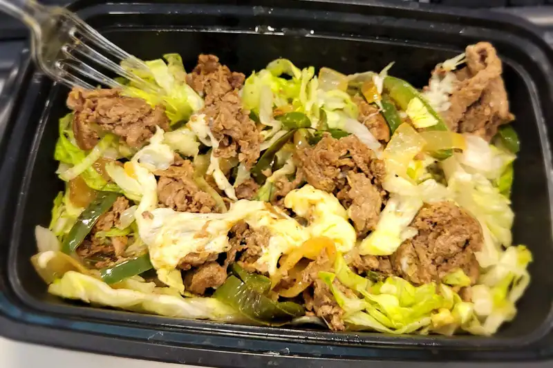 Healthy Philly Cheesesteak Bowl Recipe