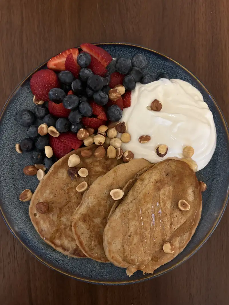 Healthy Protein Pancakes Recipe